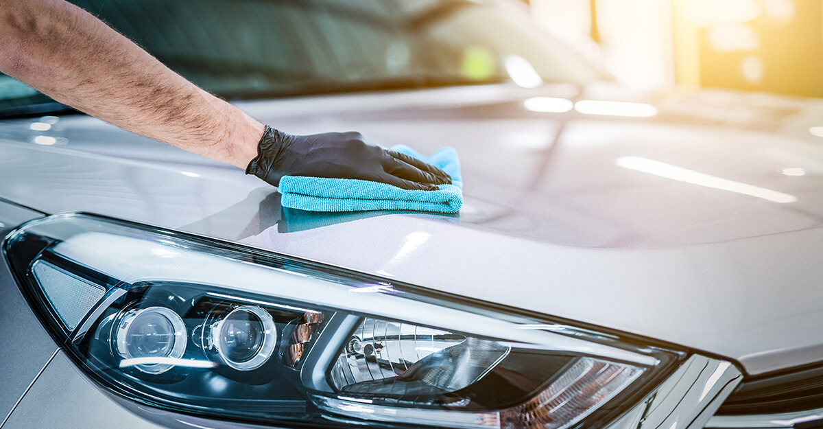 Polishing Car