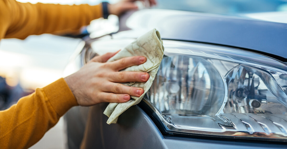 Polishing Headlights