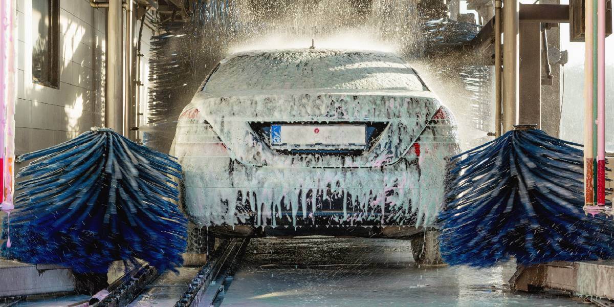 car in car wash