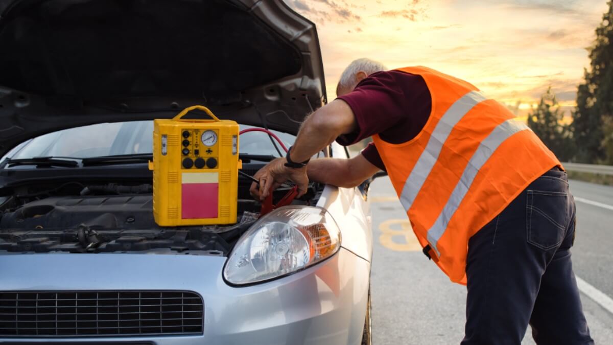 Jump Starting Car